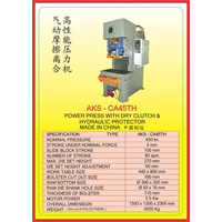 MESIN PRESS Power Press Hydraulic Protector CA45TH
