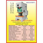 MESIN PRESS Power Press Hydraulic Protector CA125TH 1