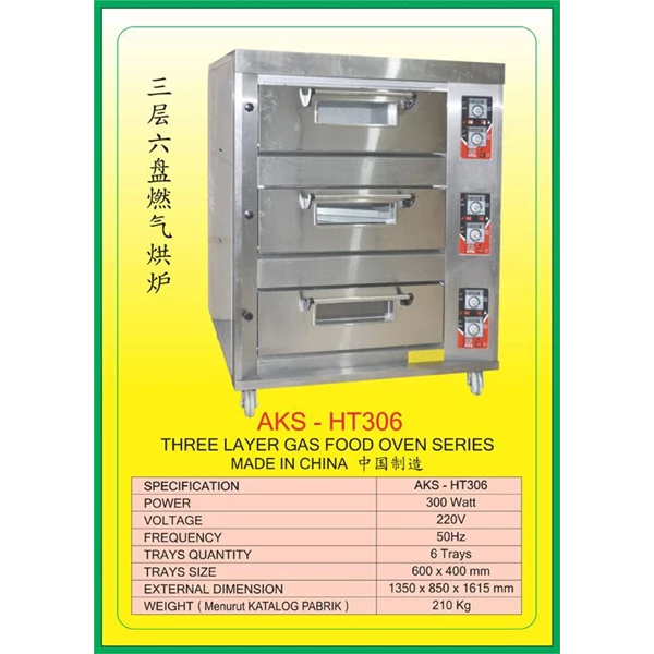 MESIN PEMANGGANG Gas Food Oven Series HT306