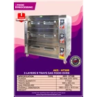Gas Food Oven Series 3 Deck 9 Layers HT309 4