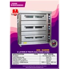 Gas Food Oven Series 3 Deck 9 Layers SAN309 2