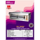 Mesin Pemanggang Oven Roti 1 Deck 4 Loyang WG104H 2