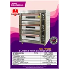 Gas Food Oven Series 3 Deck 6 Layers WG306 4