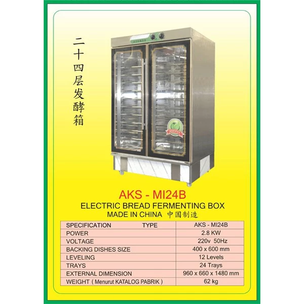 Mesin Pemanggang Electric Bread Fermenting Box MI24B