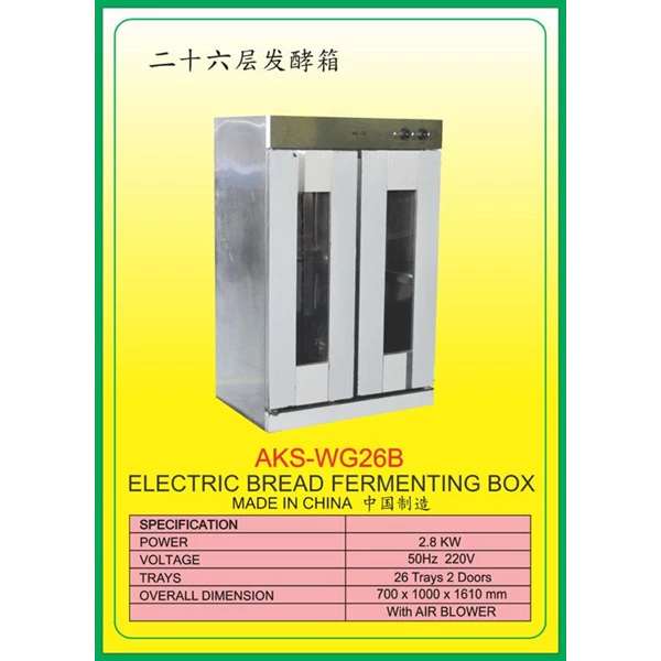 Mesin Pemanggang Electric Bread Fermenting Box WG26B
