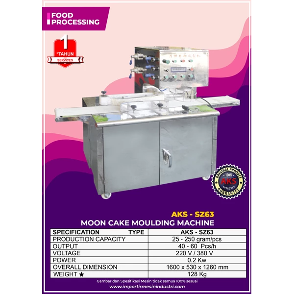 Moon Cake Moulding Machine SZ63